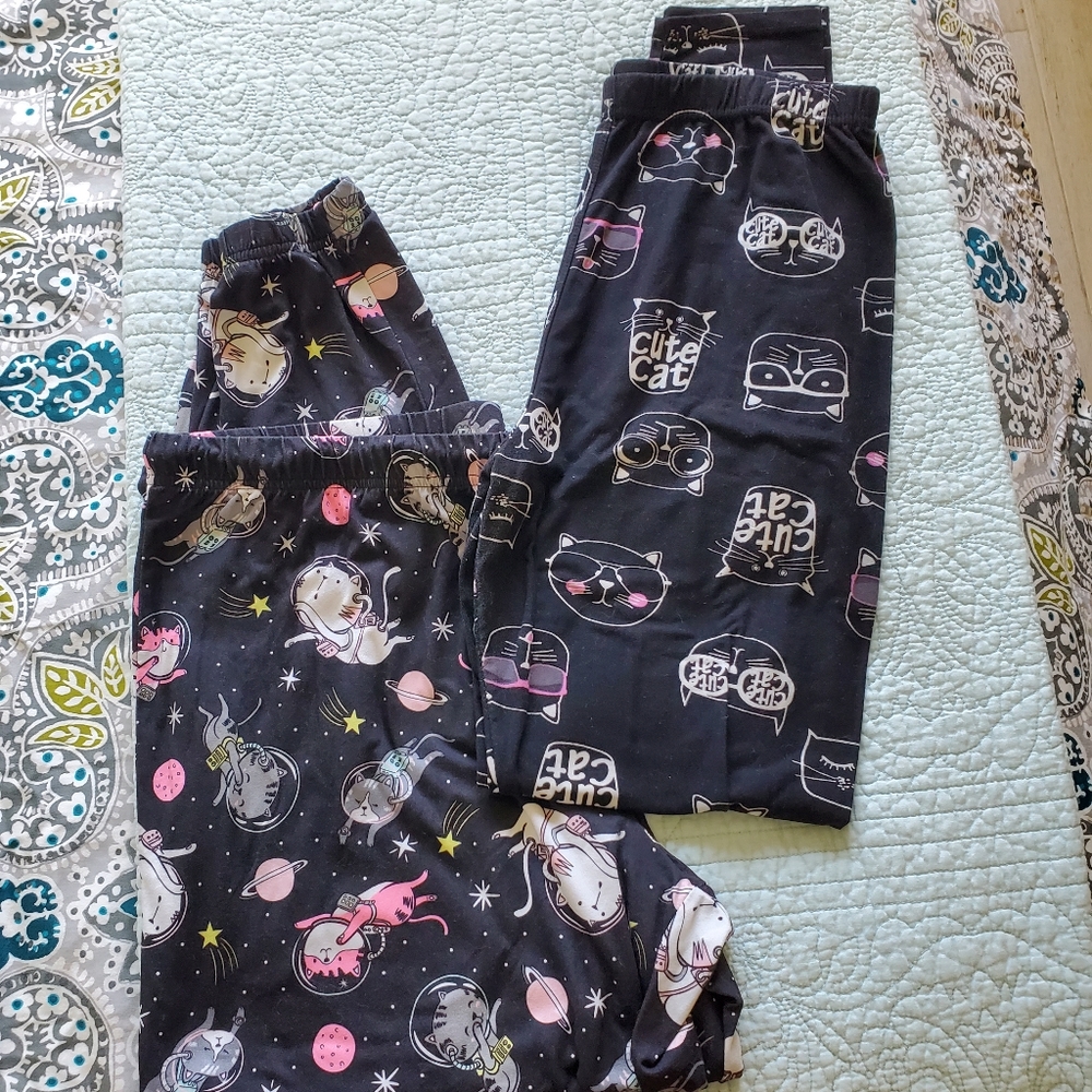 Womens "Cat" lounge pants